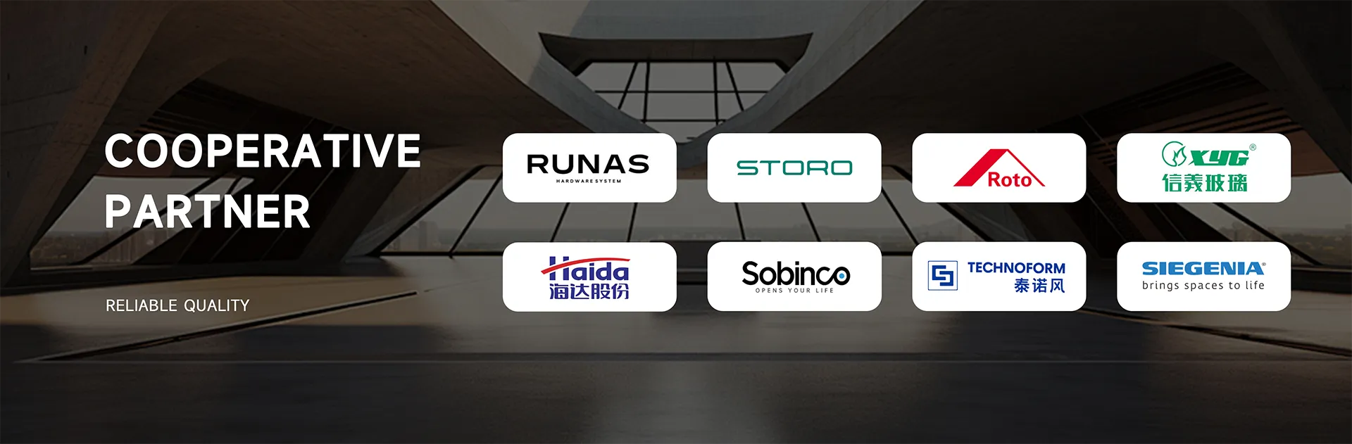 Cooperative partner and supplier brand logos of Vancoor