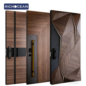 Richocean Luxury Bulletproof Front Entry Door Aluminum Storm Security Voordeur