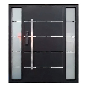 Modern European Security Front Entry Waterproof Aluminum Alloy Door