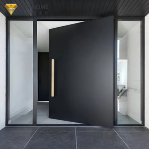 Aluminum Alloy Pivot Door with Concealed Hinge Mechanism Anti Impact