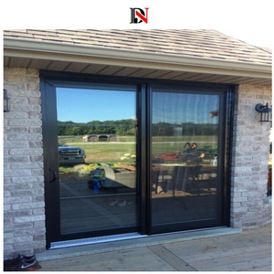 Modern Soundproof Aluminum Sliding Glass Door Interior Entry