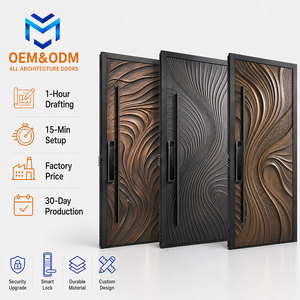Custom Design Italian Luxury Stainless Steel Security Entry Door