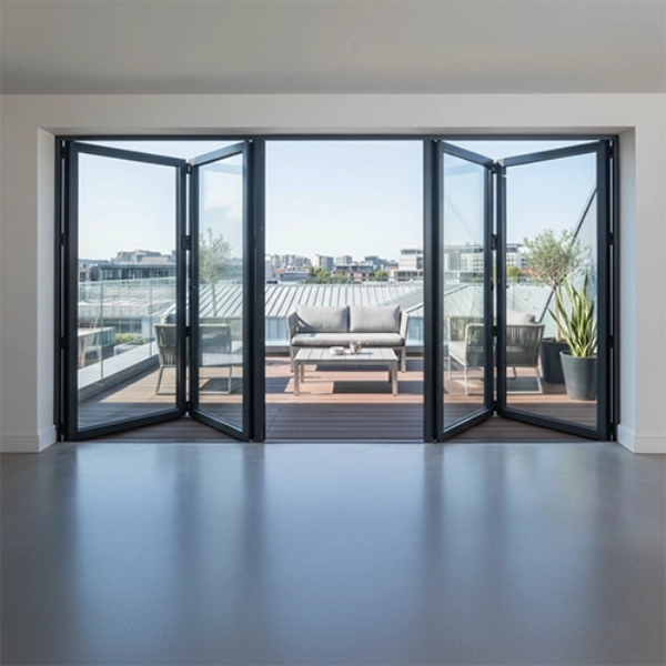 Thermal Break Aluminum Bi-Fold Door System