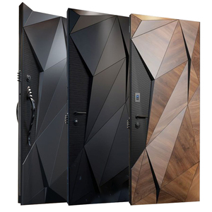 Custom Luxury Stainless Steel Security Modern Aluminum Door