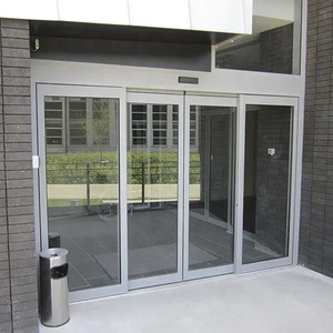 Commercial Exterior Hospital Fire Rated Thermal Break Automatic Sliding Entrance Door