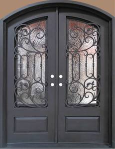 Elegant Design Steel Front Entry Doors Swing Open 5-Year Warranty ENERGY STAR Low-E Double/Triple Pane Glass