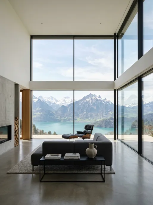 Aluminum fixed picture windows