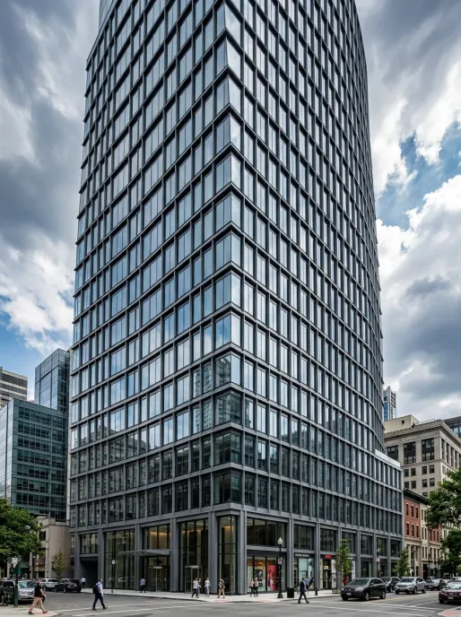 Unitized aluminum curtain wall system
