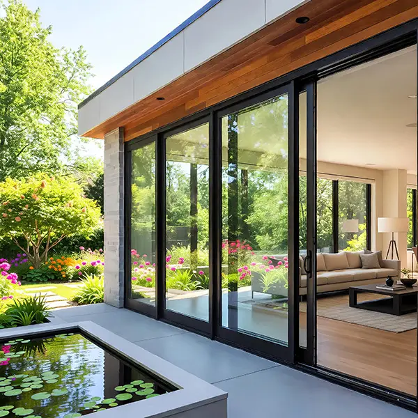 Modern Villa Exterior Sliding Doors