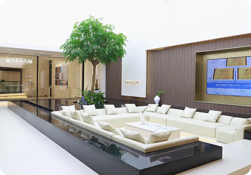 Vancoor aluminum windows and doors showroom in Foshan, China